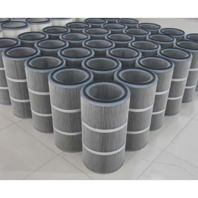 High Filtration Accuracy Dust Collector Filter Cartridge Spare Part